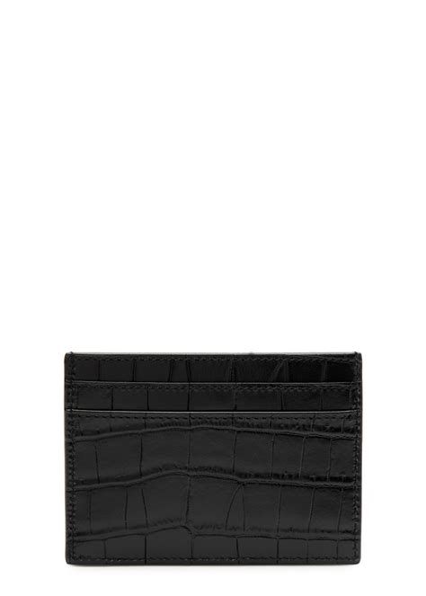 ysl card holder australia|ysl crocodile card holder.